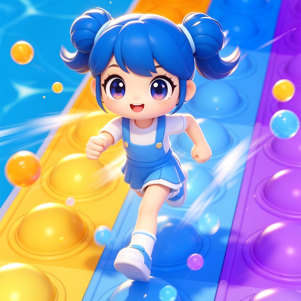 Color Pop Run — TikTok mini game by TapTech X